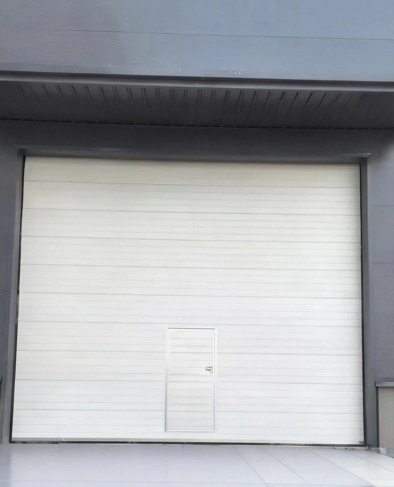 石嘴山火车站街道分段式提升门